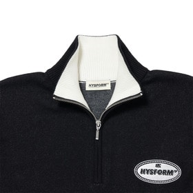 EMBLEM HALF ZIP KNIT 詳細画像