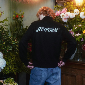 EMBLEM HALF ZIP KNIT 詳細画像