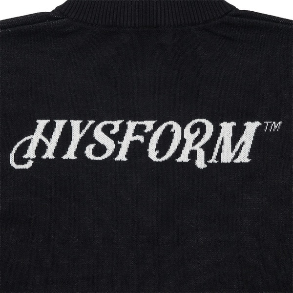 EMBLEM HALF ZIP KNIT 詳細画像 Black 7