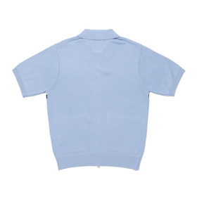 FULL ZIP LINE KNIT SS POLO 詳細画像