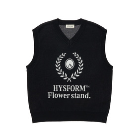 FLOWER STAND KNIT VEST