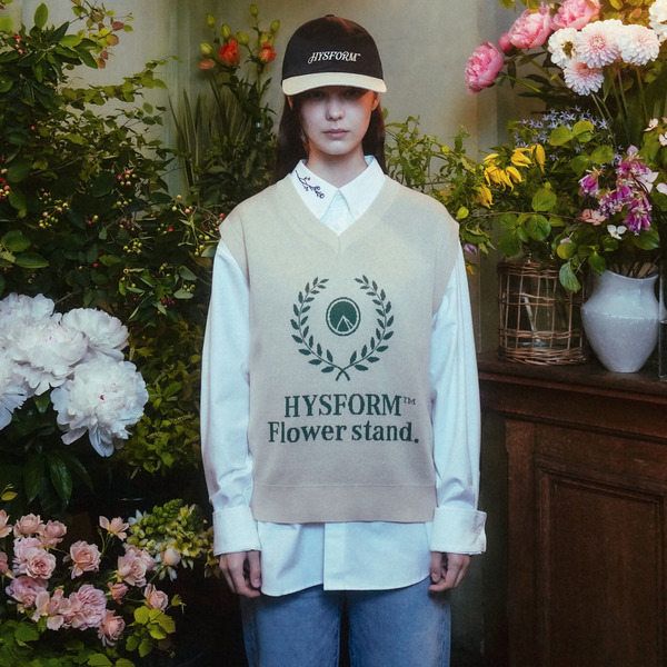 FLOWER STAND KNIT VEST 詳細画像 Black 10