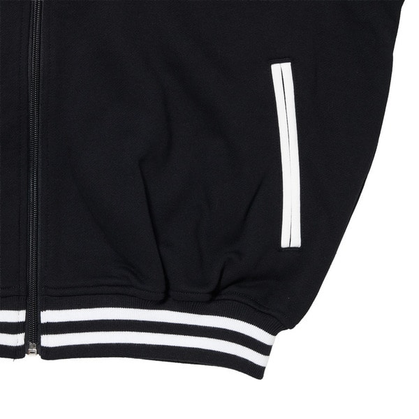 VARSITY ZIP HOODIE 詳細画像 Black 4