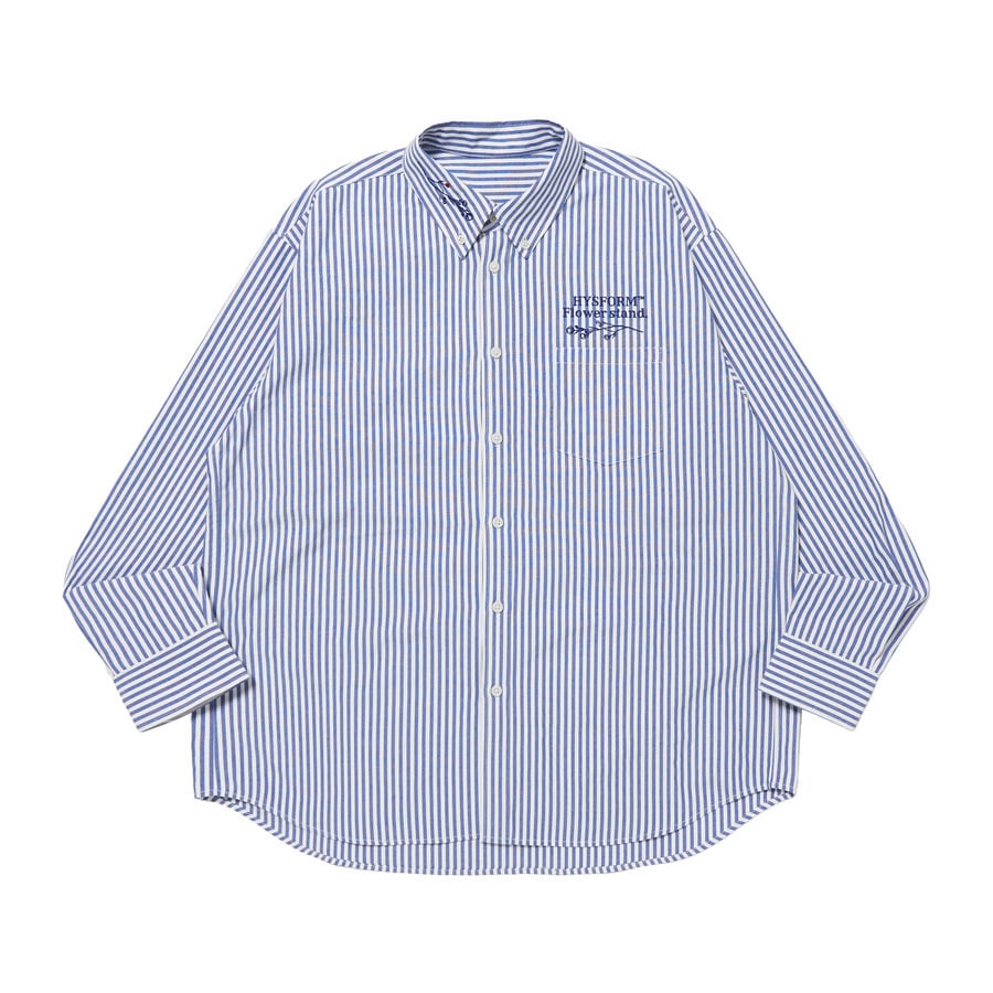 【完売】  FLOWER STAND LS SHIRT | HYSFORM™ | VERTICAL GARAGE OFFICIAL ミュージシャン