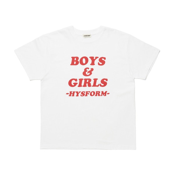 BOYS & GIRLS SS TEE 詳細画像 White 1