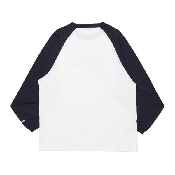 FLOWER STAND LS RAGLAN TEE 詳細画像 Burgundy 1