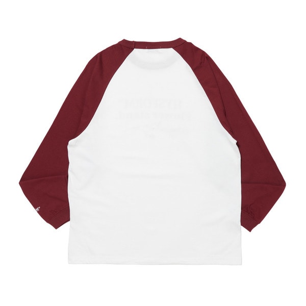 FLOWER STAND LS RAGLAN TEE 詳細画像 Burgundy 6