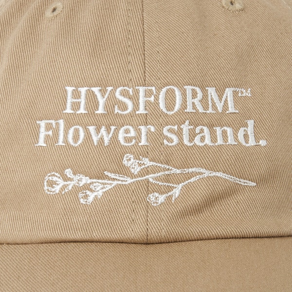 FLOWER STAND 6PANEL CAP 詳細画像 Beige 9