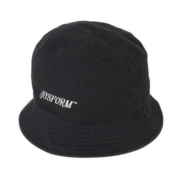 LOW BRIM BUCKET HAT 詳細画像 Black 1