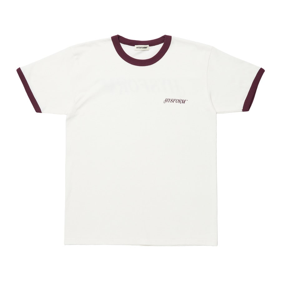 HYSFORM ロゴTシャツ CLASSIC RINGER SS TEE | HYSFORM™ | VERTICAL GARAGE OFFICIAL