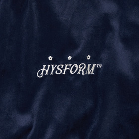 FULL ZIP VARSITY VELOUR JACKET 詳細画像