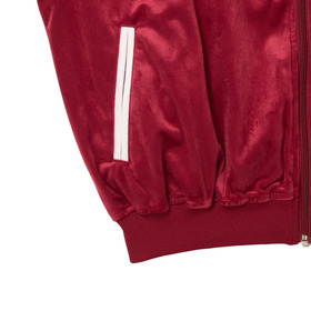 FULL ZIP VARSITY VELOUR JACKET 詳細画像