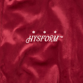 FULL ZIP VARSITY VELOUR JACKET 詳細画像