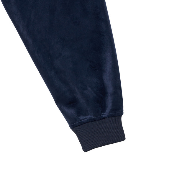 FULL ZIP VARSITY VELOUR JACKET 詳細画像 Navy 2
