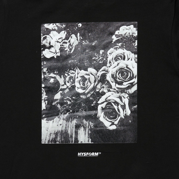 FLOWER PHOTO PULLOVER HOODIE 詳細画像 Black 2