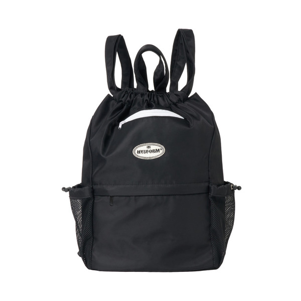 EMBLEM STRING BAG 詳細画像 Black 1