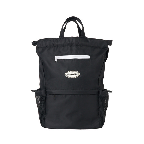 EMBLEM STRING BAG 詳細画像 Black 1