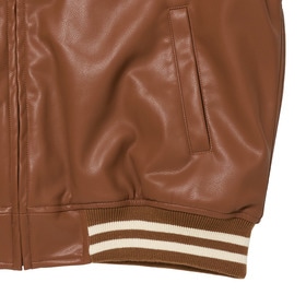 FAUX LEATHER WING JACKET 詳細画像