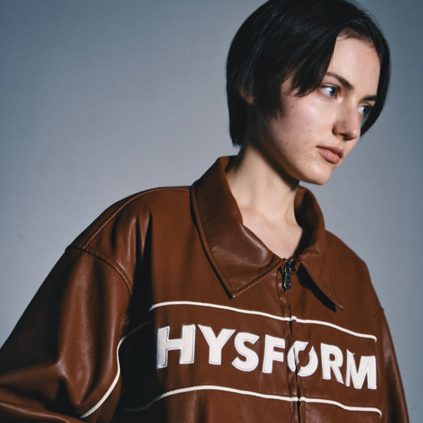 FAUX LEATHER WING JACKET 詳細画像 Brown 10