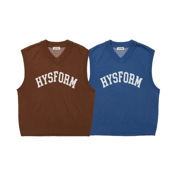 ARC KNIT VEST 詳細画像 Navy 1