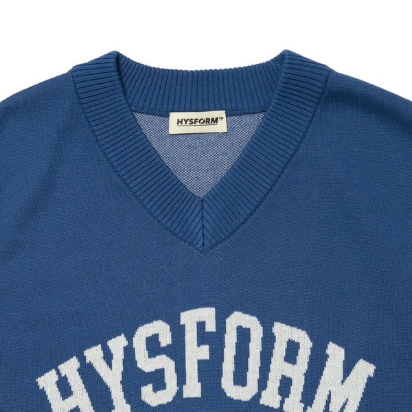 ARC KNIT VEST 詳細画像 Navy 3