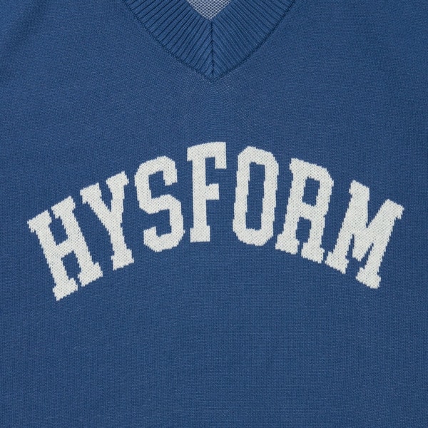 ARC KNIT VEST 詳細画像 Navy 5