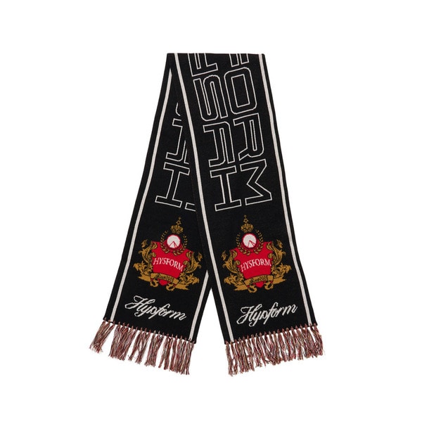 COAT OF ARMS MUFFLER 詳細画像 Black 4