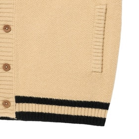 KNIT BUTTON HOODIE 詳細画像