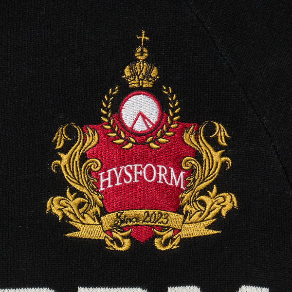 COAT OF ARMS KNIT JACKET 詳細画像 Black 8