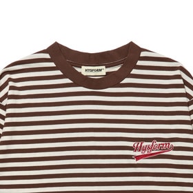 SCRIPT BORDER L/S TEE 詳細画像