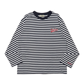 SCRIPT BORDER L/S TEE