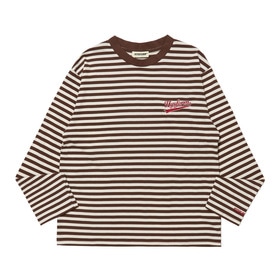 SCRIPT BORDER L/S TEE