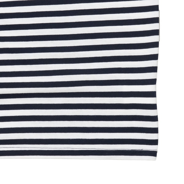 SCRIPT BORDER L/S TEE 詳細画像 Navy 3