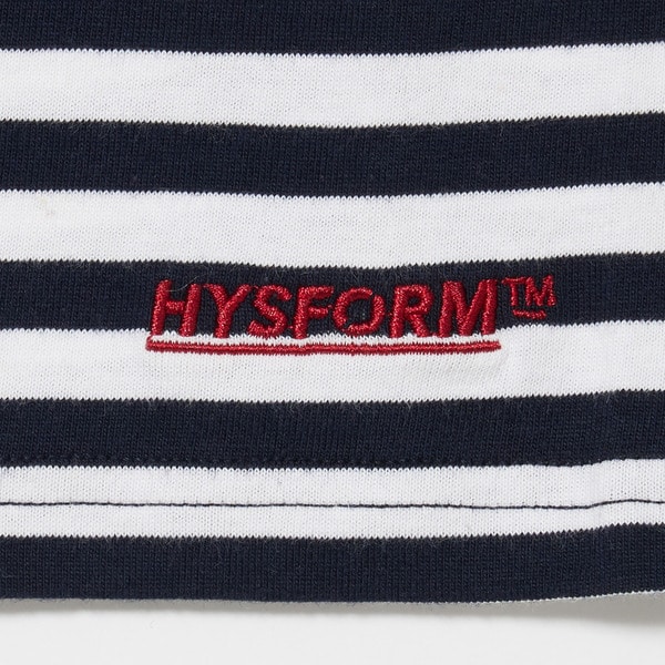 SCRIPT BORDER L/S TEE 詳細画像 Navy 5