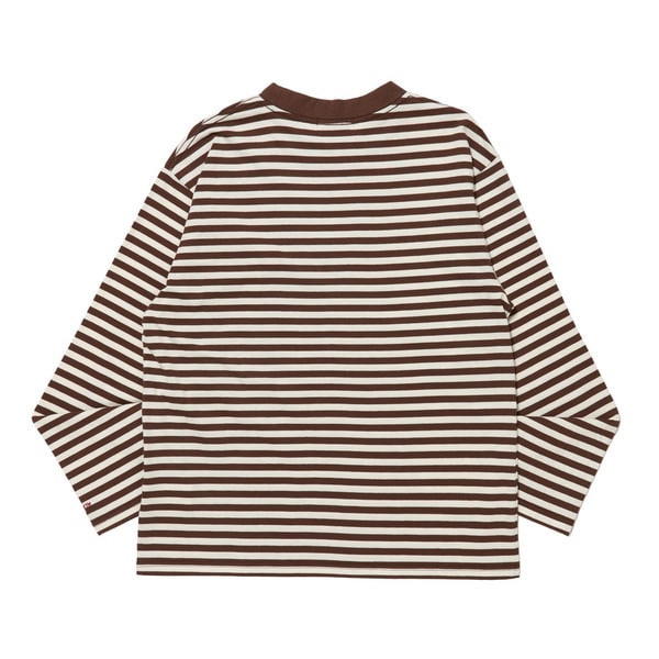 SCRIPT BORDER L/S TEE 詳細画像 Navy 6