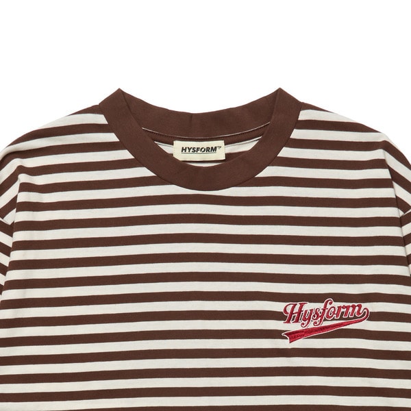 SCRIPT BORDER L/S TEE 詳細画像 Navy 7
