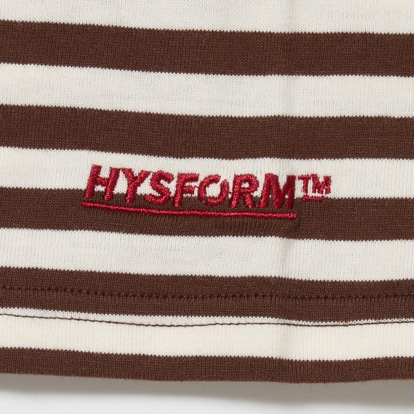 SCRIPT BORDER L/S TEE 詳細画像 Navy 9