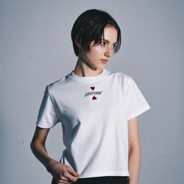 WOMENS HEARTS S/S TEE 詳細画像 White 9