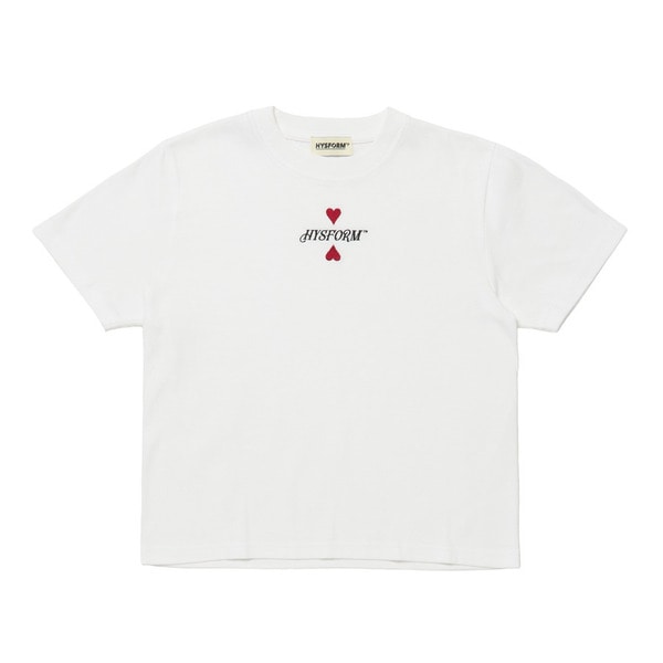WOMENS HEARTS S/S TEE 詳細画像 White 1