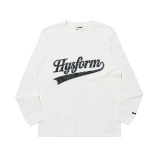 SCRIPT L/S TEE 詳細画像 White 1