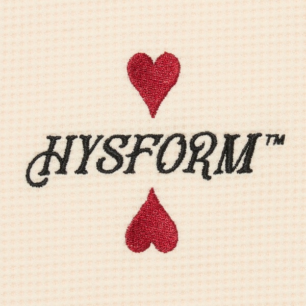 HENRY NECK WAFFLE L/S TEE 詳細画像 Black 7