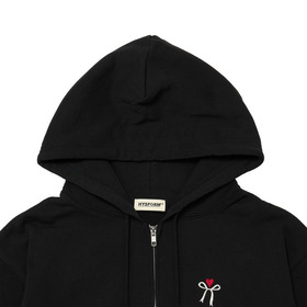 RIBBON TIE FULL ZIP HOODIE 詳細画像