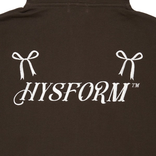 RIBBON TIE FULL ZIP HOODIE 詳細画像 Black 15