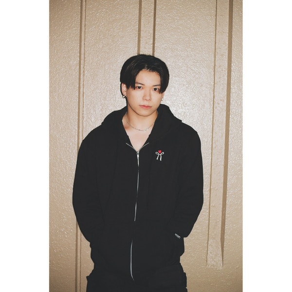 RIBBON TIE FULL ZIP HOODIE 詳細画像 Black 17