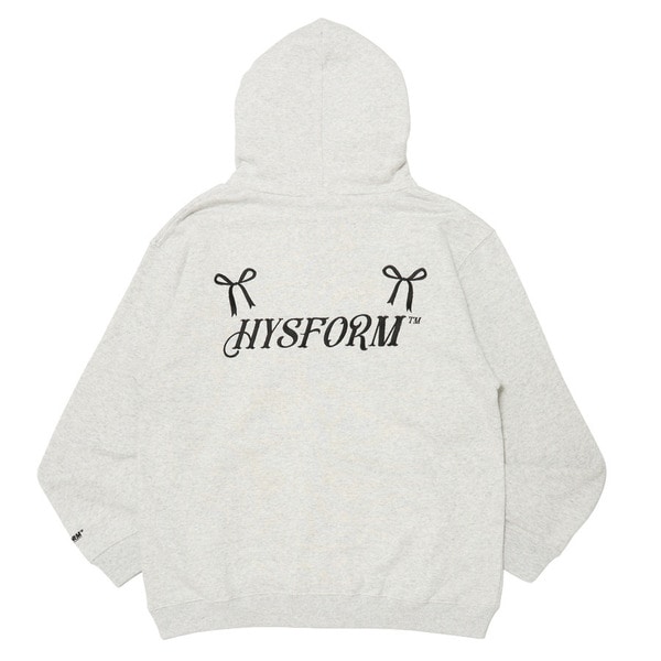 RIBBON TIE FULL ZIP HOODIE 詳細画像 Black 2