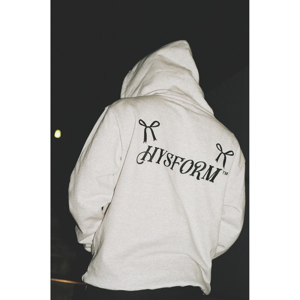 RIBBON TIE FULL ZIP HOODIE 詳細画像 Black 20