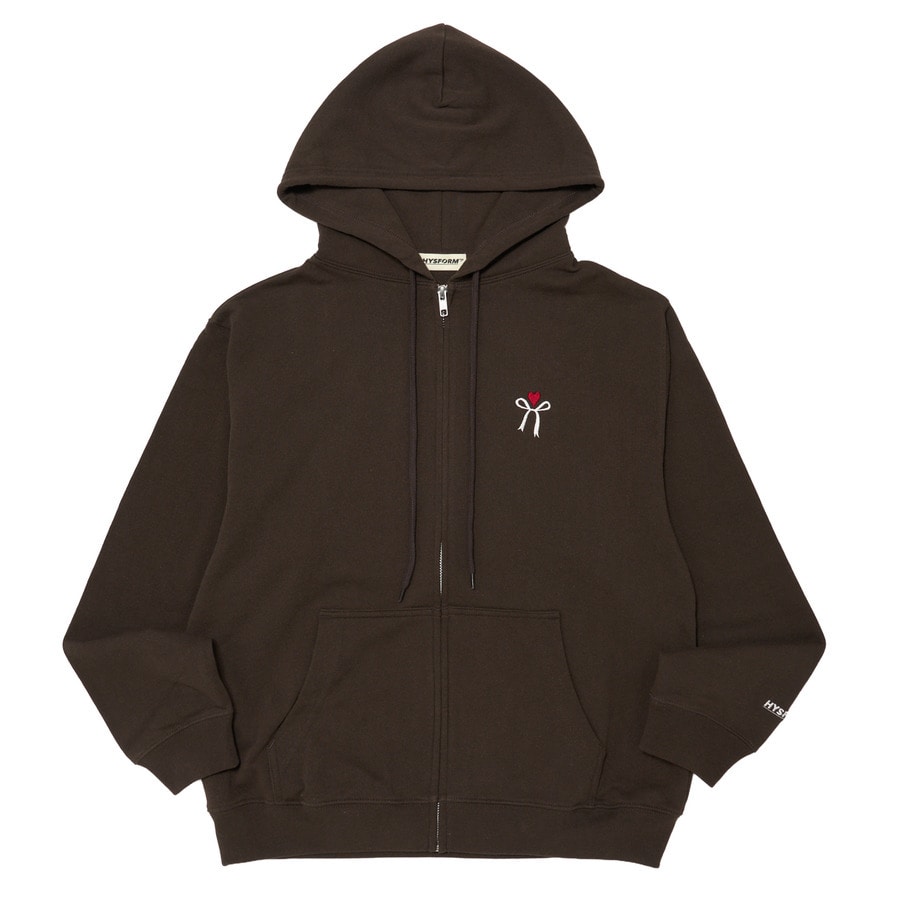 RIBBON TIE FULL ZIP HOODIE | HYSFORM™ | VERTICAL GARAGE OFFICIAL