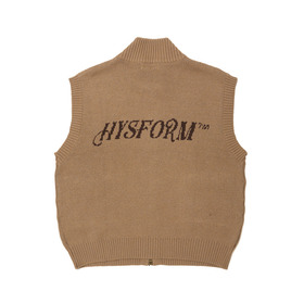 FULL ZIP KNIT VEST 詳細画像
