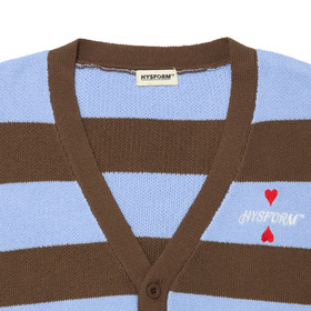 BORDER KNIT CARDIGAN 詳細画像