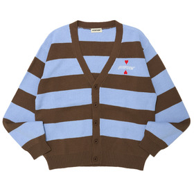 BORDER KNIT CARDIGAN